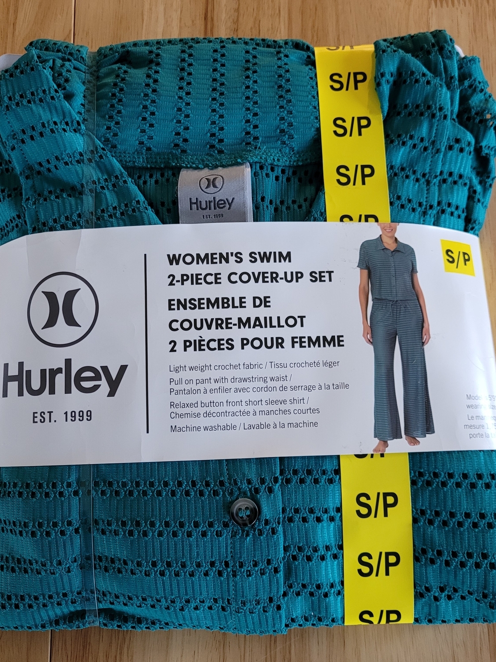 Hurley Women's 2 pc Cover-up Set ~ Size Small